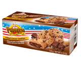 Product image 1 - Choco Chip Cookies with chocolate cream filling 130g