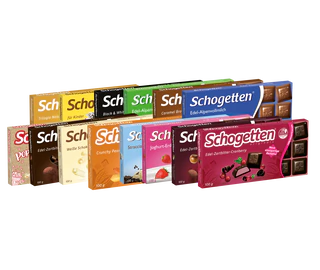 Product image 2 - Chocolate 180x100g display
