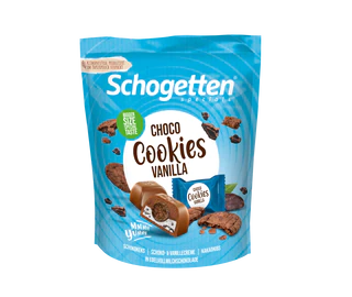 Product image - Chocolate Choco-Cookies vanille 125g