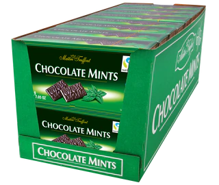 Product image 2 - Chocolate Mints - dark chocolate bars mint 200g