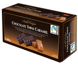 Product image 1 - Chocolate Thins caramel 200g