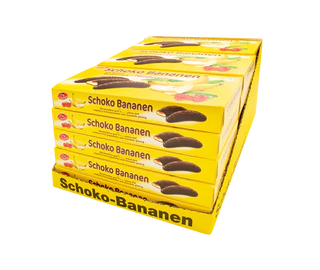 Product image 2 - Chocolate bananas raspberry 300g