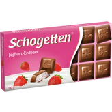 Product image - Chocolate yoghurt-strawberry 100g
