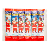 Product image - Christmas whole milk chocolate lollies on a stick 6x15g