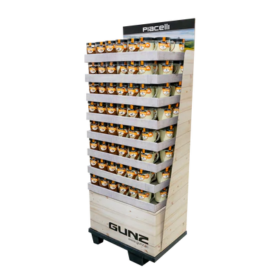 Product image 1 - Cocoa and hazelnut cream 207x300g display