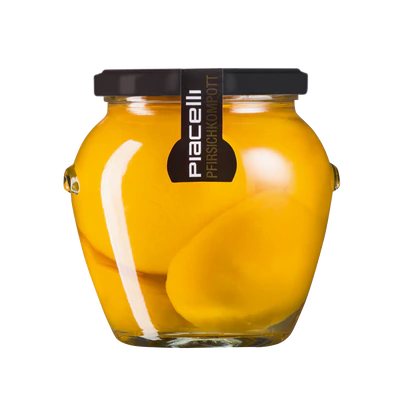 Product image 1 - Compote peach, lightly sugared 560g