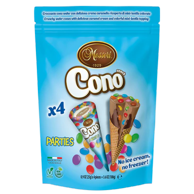 Product image 1 - Cono waffle cones Parties (4x25g) 100g