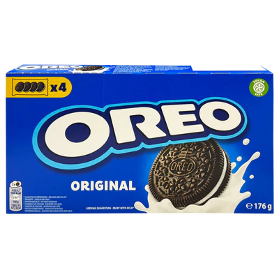 Product image 1 - Cookies Oreo Original 176g