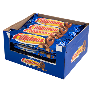Product image 2 - Cookies with milk chocolate cover Filipinos 128g
