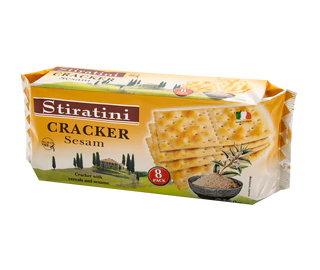 Product image - Crackers with sesame 250g