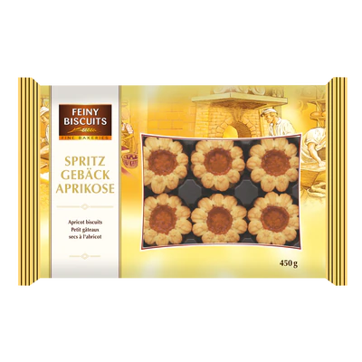 Product image 1 - Crispy biscuit with apricot 450g
