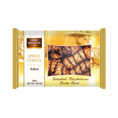 Product image 1 - Crispy biscuit with cocoa glaze 200g