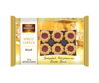 Product image 1 - Crispy biscuit with sour cherry 235g
