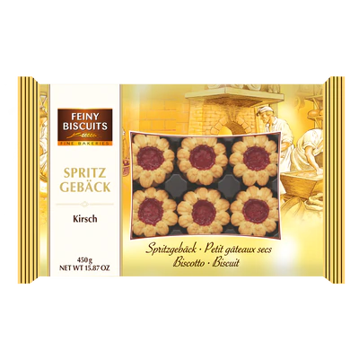 Product image 1 - Crispy biscuit with sour cherry 450g