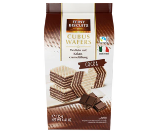 Product image - Cubus Wafers Cocoa 125g