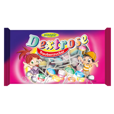Product image 1 - Dextrose lollipops 400g