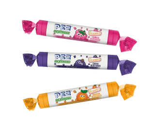 Product image 2 - Dextrose rolls raspberry, orange, lemon mixed box 39g