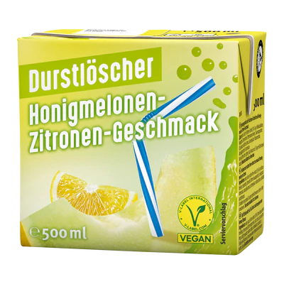 Product image 1 - Durstl&ouml;scher honeydew-lemon refreshment drink 500ml
