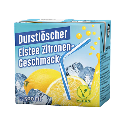 Product image 1 - Durstl&ouml;scher lemon iced tea 500ml