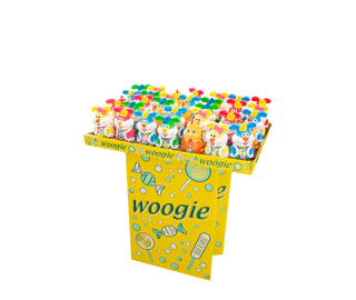Product image 1 - Easter figures money saving box with sugar pearls 35x110g display