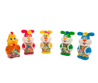 Product image 2 - Easter figures money saving box with sugar pearls 35x110g display