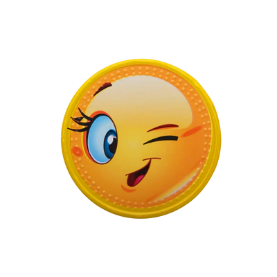 Product image 2 - Emoji thaler milk chocolate 2x36x21,5g counter display