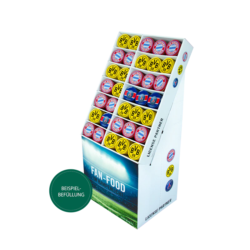 Product image 1 - Empty display CARTONAGE for candies football design 105 units