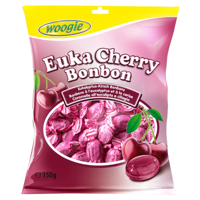 Product image 1 - Eukalyptus-cherry candies 150g