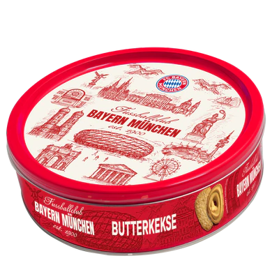 Product image 1 - FC Bayern Munich butter cookies 340g