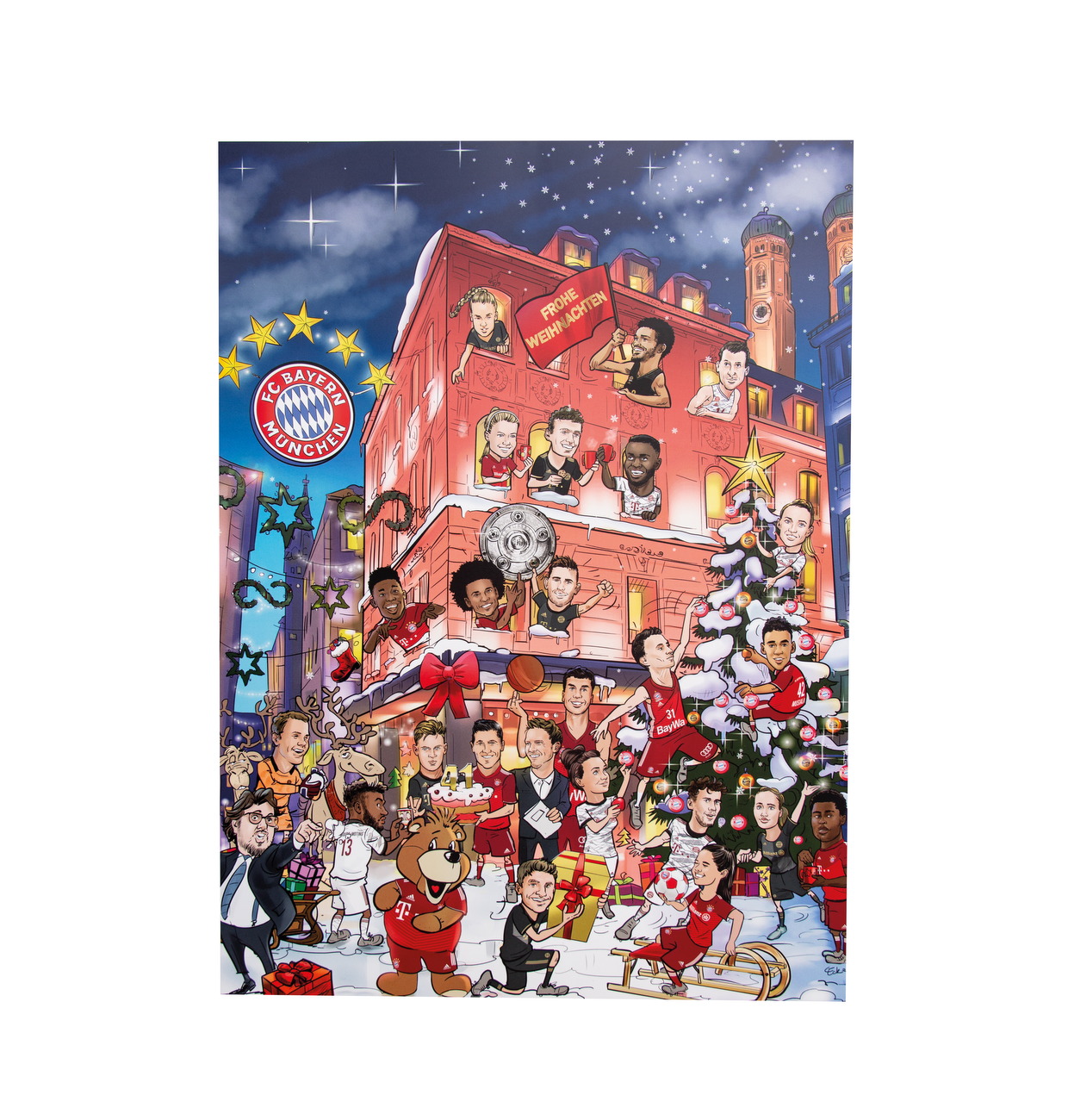 Gunz FC Bayern Munich chocolate Advent calendar 185g