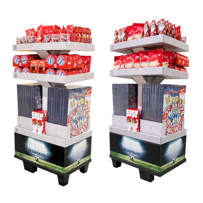 Product image 1 - FCB Fan Food display 143 parts