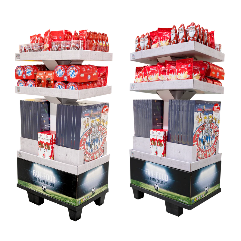 Product image 1 - FCB Fan Food display 143 parts