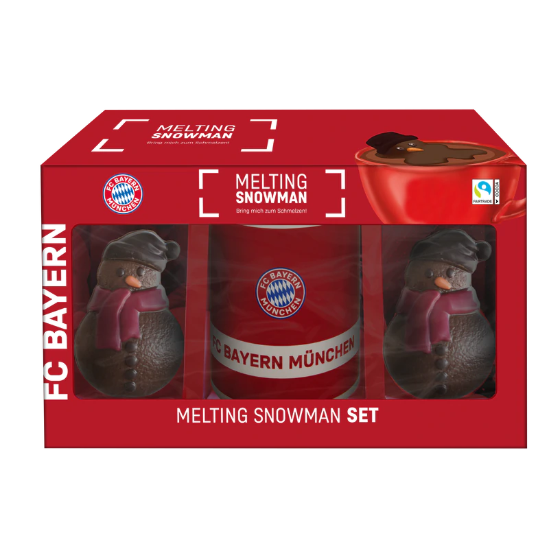Product image 1 - FCB Melting Snowman Set with cup 150g