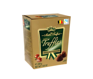 Product image - Fancy Gold truffles hazelnut 200g