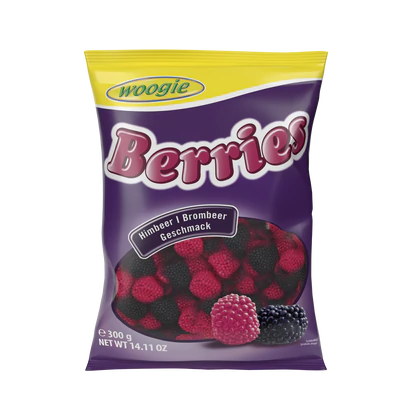 Product image 1 - Fruit gum berries selection 300g