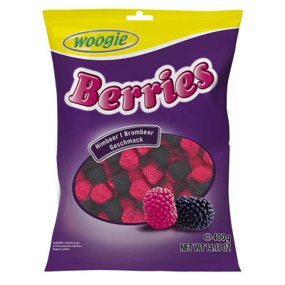 Product image 1 - Fruit gum berries selection 400g