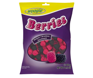 Product image 1 - Fruit gum berries selection 400g