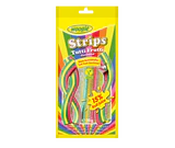 Product image 1 - Fruit gum rainbow strips 80g
