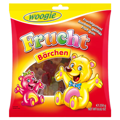 Product image 1 - Fruit gums bears 250g