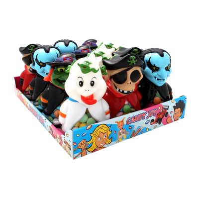 Product image 1 - Ghost train figures moneybox with sugar pearls 110g