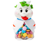 Product image 4 - Ghost train figures moneybox with sugar pearls 42x110g display
