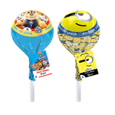 Product image - Giant lollipop Paw Patrol and Minions 120g
