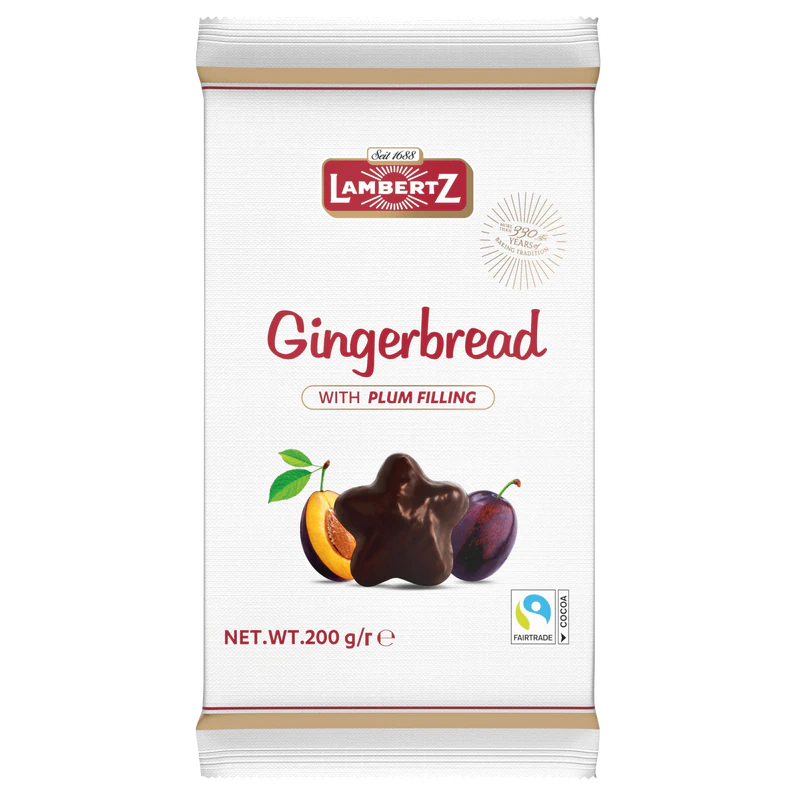 Product image 1 - Gingerbread stars with plum filling 200g
