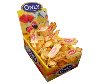 Product image 2 - Gold coins milk chocolate 100g