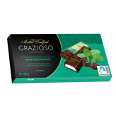 Product image - Grazioso dark chocolate with mint cream filling 100g (8x12,5g)