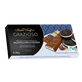 Product image - Grazioso milk chocolate with milk cream and cocoa biscuit pieces 98g