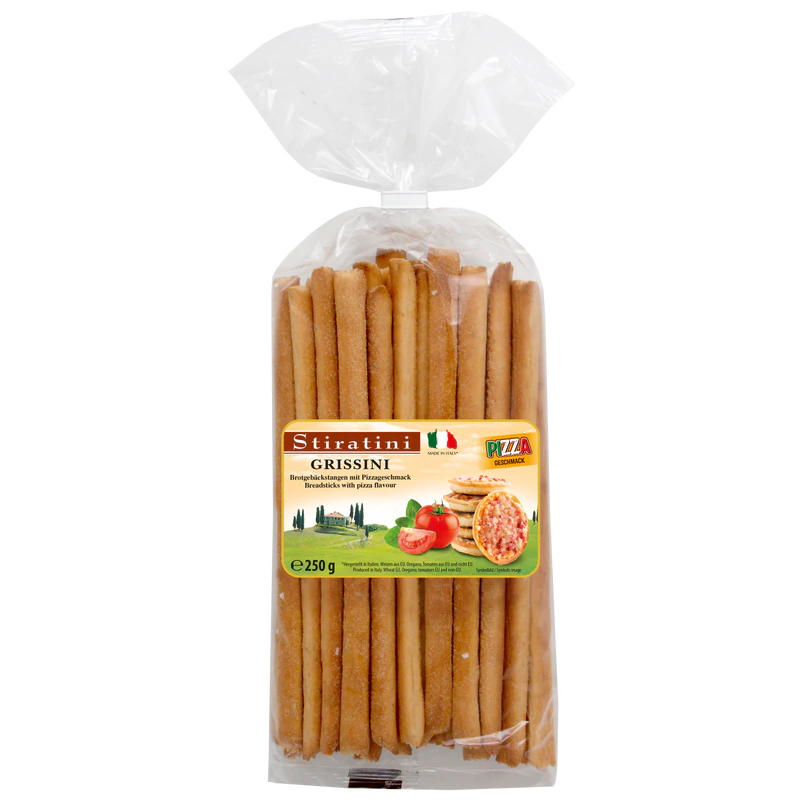 Product image 1 - Grissini breadsticks Pizza 250g