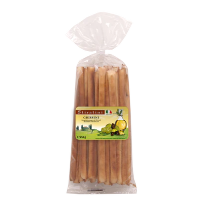 Product image 1 - Grissini breadsticks with olive oil 250g