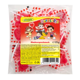 Product image - Heart shaped lollies Raspberry flavour 175g