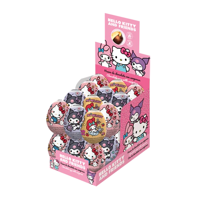Product image 1 - Hello Kitty surprise egg 48x20g counter display